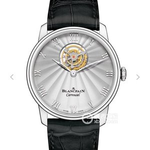 إعادة محفورة Blancpain الكلاسيكية سلسلة 66228 التلقائية الحقيقية tourbillon ووتش.