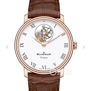 Re-engraving Blancpain Classic 66228 Platinum Automatic True Tourbillon Watch