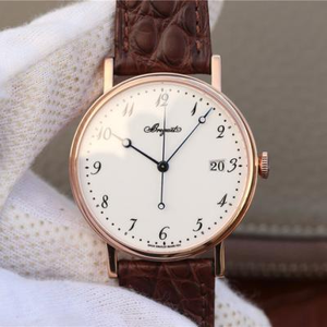 MKS Factory Breguet Classic Series 5177 جلد تمساح ميكانيكي آلي للرجال عيار 18 قيراط