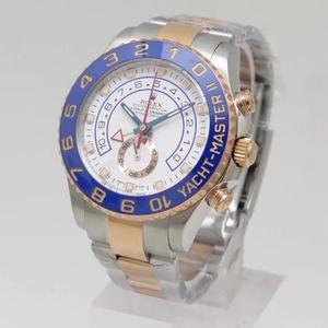 JF Factory Rolex Yacht-Master Series 116680 أفضل نسخة من الساعات الميكانيكية الرجالية في الصناعة.