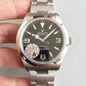 مصنع JF Rolex Explorer 214270 series 2016 أحدث إصدار من الحركة الميكانيكية الأوتوماتيكية 1 أكثر من 1 نسخة متماثلة أعلى.