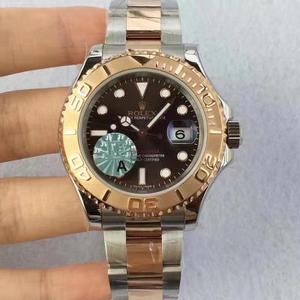 ساعة Rolex Yacht-Master 16623 من عرق اللؤلؤ الأسود من مصنع JF