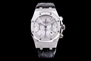 JH Upgraded AP Royal Oak Series AISA7750 Automatic Chronograph Movement Belt Watch Men's Watch