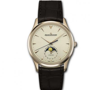 Jaeger-LeCoultre Ultra-thin Master Rose Gold 1362520 Lunar Phase Function Mechanical Watch