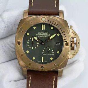 Panerai bronze Pam507kw factory produces bronze 382 with kinetic energy display