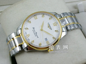 One to one classic Longines Masters series Roman calendar through the bottom Swiss mechanical men's watch