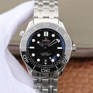 OM Seamaster 300m 42mm 210.30.42.20.01.001 OM شراؤها الأصلي 1-1 نموذج لإنشاء ساعة للرجال.