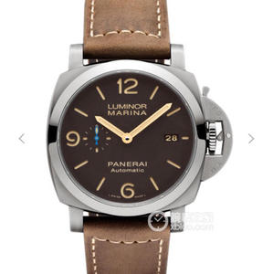 ZF Panerai 1351/PAM01351 P9010 حركة ميكانيكية التلقائي صقيع اليدين الزرقاء التيتانيوم.