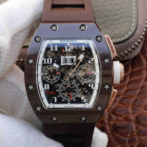 KV Richard Mille RM011-silicon nitride TZP Coffee السيراميك إصدار خاص محدود من strong Attack.