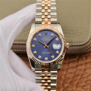 ن مصنع رولإكس Datejust 36mm 14k الذهب يرتدون مشاهدة للجنسين.