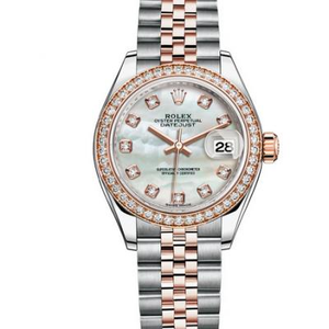 Rolex Ladies Datejust 279381rbr-0013 Datejust Ladies Mechanical Watch Top Reissue WatchRolex Women's Datejust 279171 Mother-of-Pearl Women's Watch Refined Imitation Watch