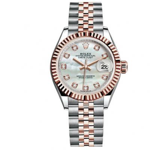 Rolex المرأة Datejust 279171 أم اللؤلؤ المرأة ووتش المكرر التقليد ووتش .