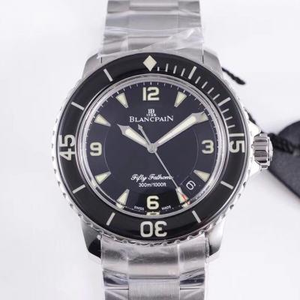 ZF Factory Blancpain Fifty Hunts Series Mænds Steel Band Mekanisk Mænds Watch Super Luminous