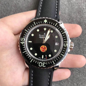 ZF Factory Edition Blancpain 50? Resident Evil Limited Erindringsmønter Edition 45X15.5mm, 2836 Automatisk mekanisk bevægelse