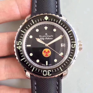 Zf Factory Re-indgraveret Blancpain Halvtreds Søgninger Classic Mænds Mekanisk Watch Top Replica