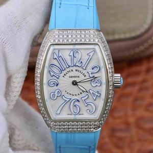 Franck Muller Vanguard V32 Damer schweiziske Quartz Bevægelse Bælte Watch Diamond Edition