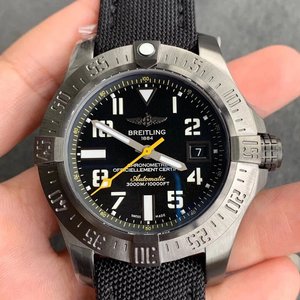 GF Factory Watch Breitling Avenger II Deep Diving Sea Wolf Series A1733010 Mænds Mekanisk Watch Tape