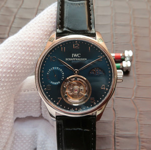 IWC portugisiske Power Sun Moon Star Series Real Svinghjul Mænds Watch