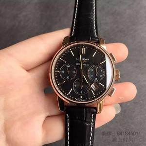 Longines klassiske retro-serie L2.733.4 chronograf, herres automatiske mekaniske ur.