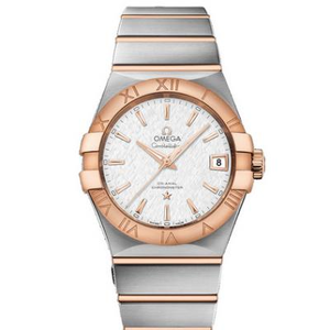 VS Factory Watch Omega Constellation Series Rose Gold 123.20.38.21.02.007 Dobbelt Eagle 38mm Koaksial Watch 8500