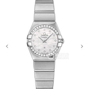 V6 Omega Constellation Series Damer Quartz Watch 27mm One-to-One Genudgive ægte Classic Quartz Ladies Watch