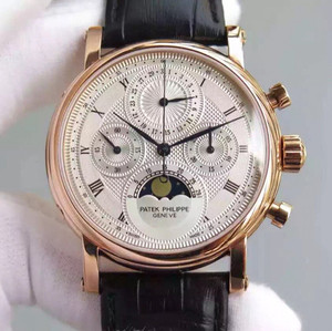 Patek Philippe multifunktionel chronograph automatisk mekanisk ur