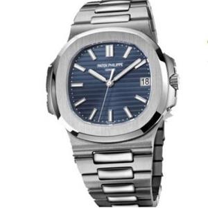 PF fabrikken Patek Philippe Nautilus 5711_1P blå-faced mekaniske mænds ur, kongen af top replika ure og stål ure