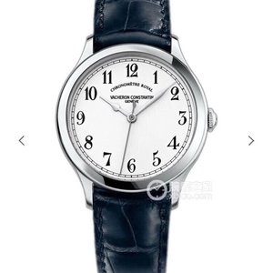 GS fabrik ur Vacheron Constantin historiske mesterværk serie 86122/000P-9362, italiensk kalv læder ur, genoprette kunsten at ægtheden til størst mulig grad