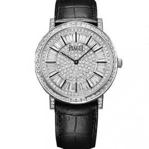 UU Piaget Ekstraordinære Treasure Series G0A37128 Ultra-tynde Fuld Rhinestone Mænds Mekanisk Bælte Watch