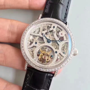 Zhongshi Shopping Piaget Tourbillon Se One-to-One Præcis Imitation Piaget Ekstraordinære Treasures Series Real Time Wheel Manual Winding Mekanisk Mænds Watch