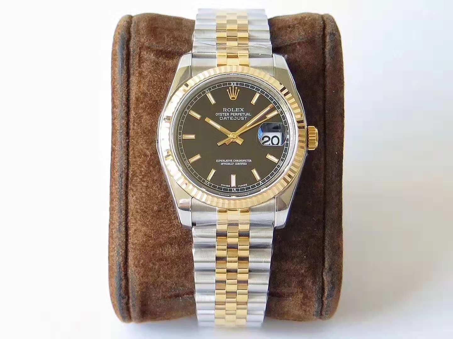 AR Rolex Super Masterpiece 904L stærkeste V2 Opgraderet Edition Datejust 36 Series Mekanisk Watch Genissue Watch - Klik på billedet for at lukke