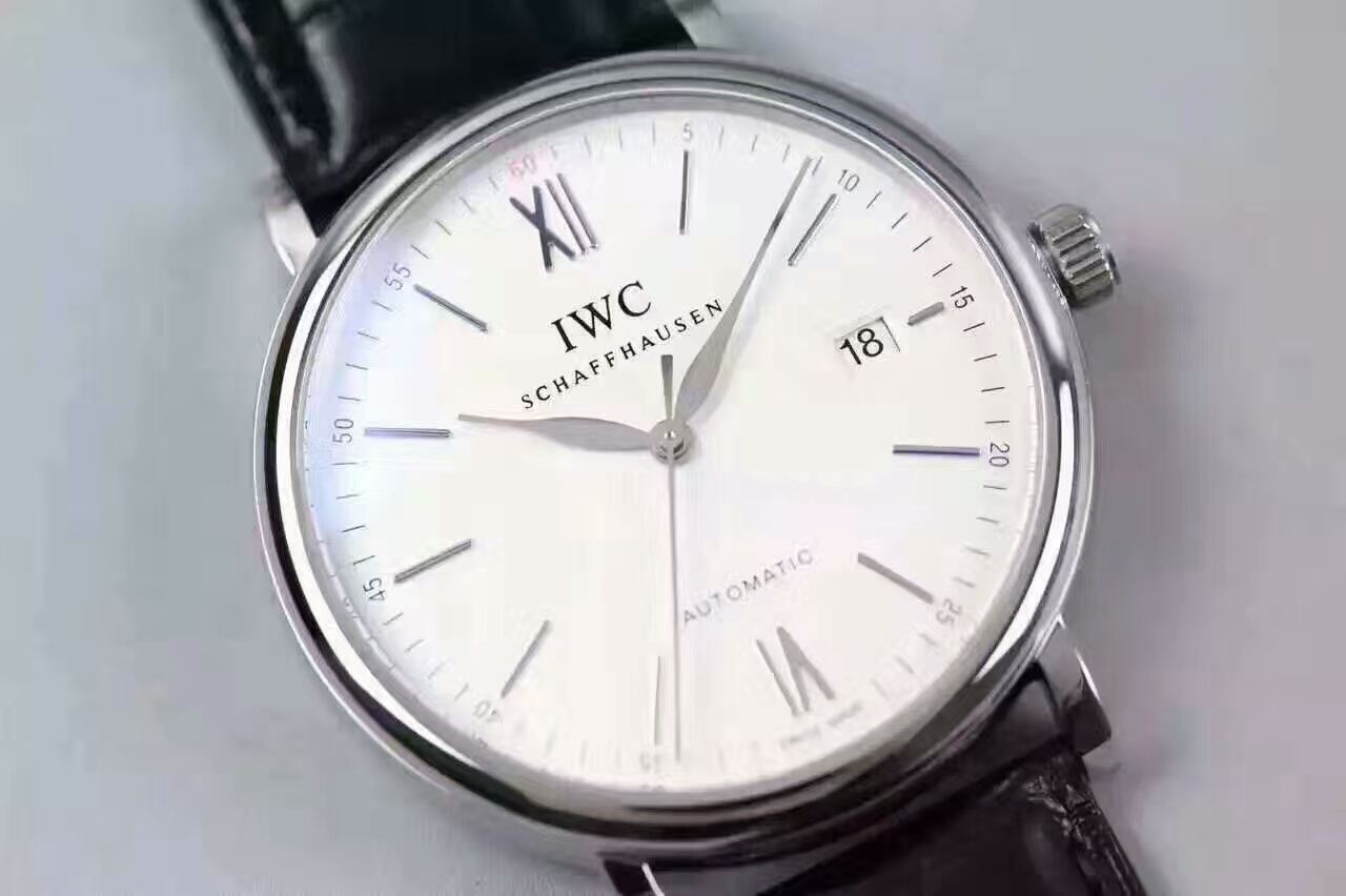 Én til én kopi IW356501 mekanisk ur af IWC Portofino-serien - Klik på billedet for at lukke