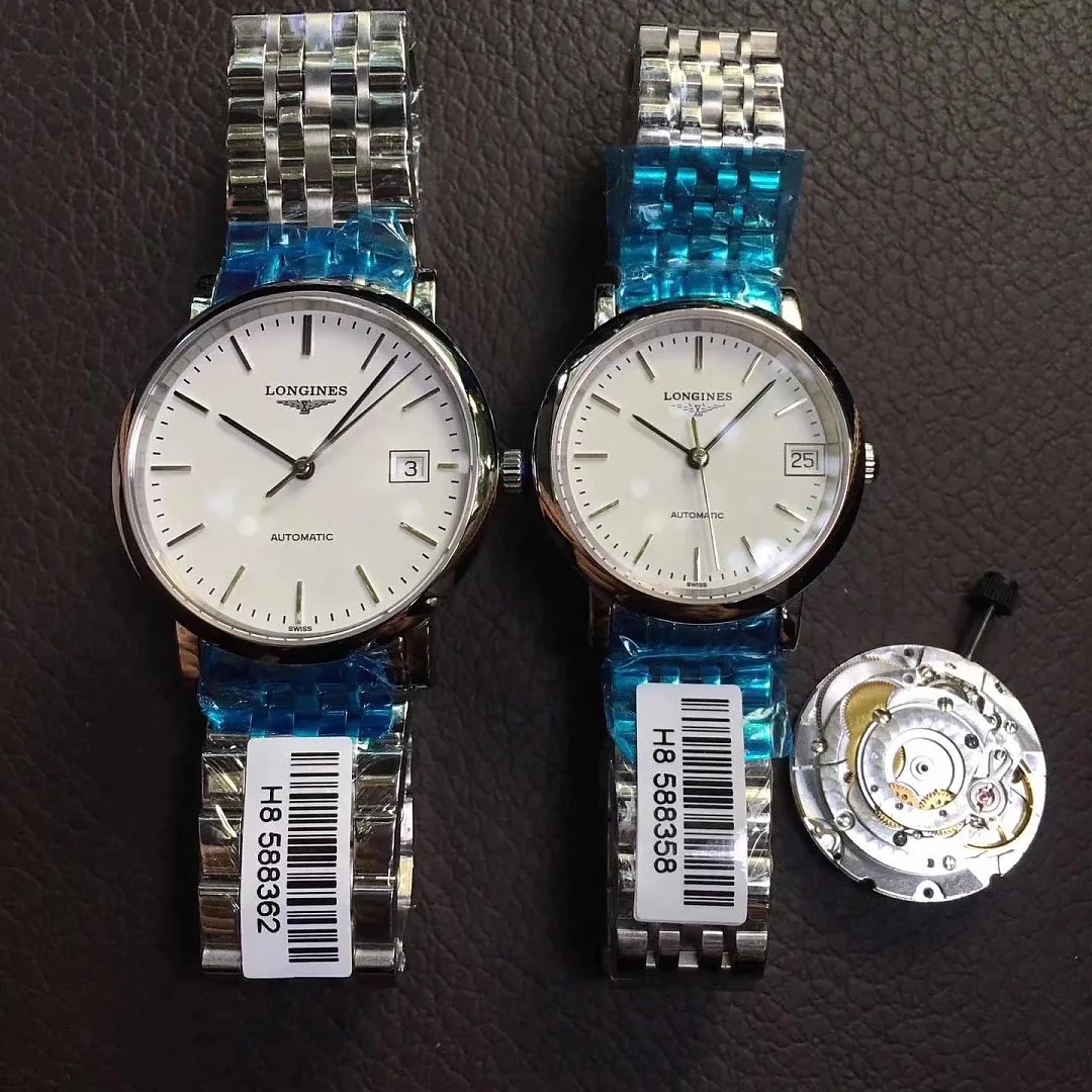 Longines Boya ur serie Genève mønster bevægelse par ur (enhedspris) - Klik på billedet for at lukke