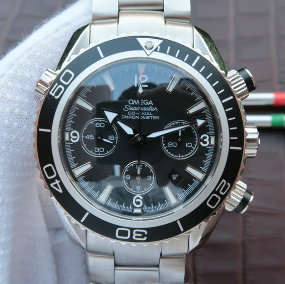 Omega Seamaster Cosmic Ocean Chronograph Men's Mechanical Watch - Klik på billedet for at lukke