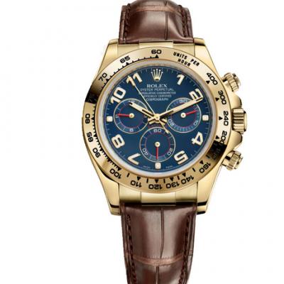 Rolex 116518 Universe Daytona Series Blue Plate v5 Edition Mænds Mekaniske Watch - Klik på billedet for at lukke