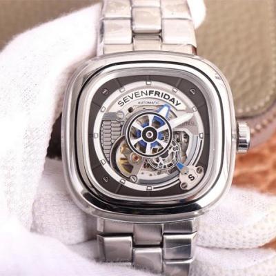 SV Factory Watch Syv fredage, automatiske mekaniske mænds rustfrit stål ur, den højeste version på markedet - Klik på billedet for at lukke