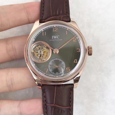 Mærke: IWC (Portugisisk Tourbillon Series) TF Boutique Style: Automatisk mekanisk bælte Watch Mænds Watch - Klik på billedet for at lukke