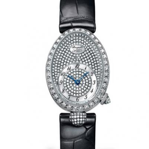 Verbesserte Version von Breguet Königin von Neapel 8928BB/8D/944/DD0D Damen Uhr Perlmutt Gesicht Diamant Damenuhr