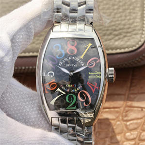 ABF Franck Muller brandneue verbesserte Version der chaotischen Uhr Crazy Hours Original 1.1 Automatikaufzug mechanisches Uhrwerk super leuchtend