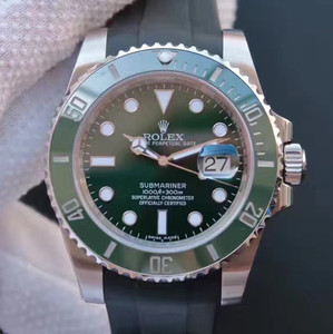 Rolex Green Water Ghost Green Ghost Version 7 SUB Submariner Serie 116610LV Bandmodell