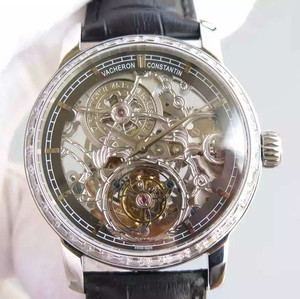 Vacheron Constantin neues echtes Tourbillon; Tourbillon Uhrwerk 42mm Durchmesser Herrenuhr.