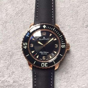 N Fabrik Artefakt Blancpain Blancpain Fifty? Serie Modell 5015-1140-52B Rose Gold