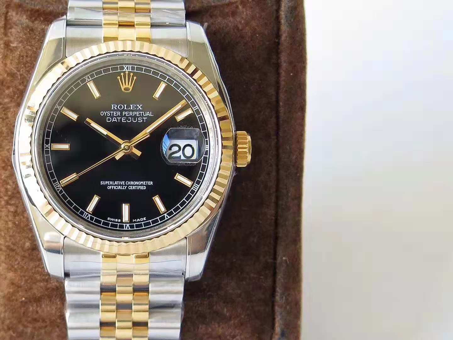 AR Rolex Super Masterpiece 904L stärkste V2 verbesserte Version Log Typ 36 Serie Armbanduhr Replik Uhr. - zum Schließen ins Bild klicken
