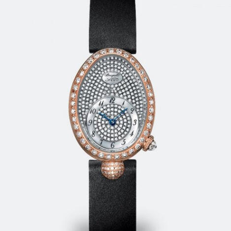Breguet neapolitanische Damenuhr, hochwertige Damen mechanische Uhr - zum Schließen ins Bild klicken