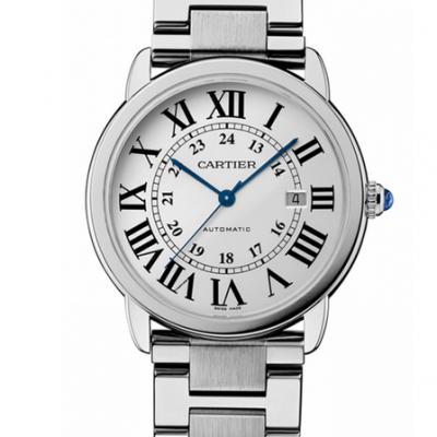 Cartier London Serie W6701011 Automatische mechanische Herren Uhr Stahlband - zum Schließen ins Bild klicken