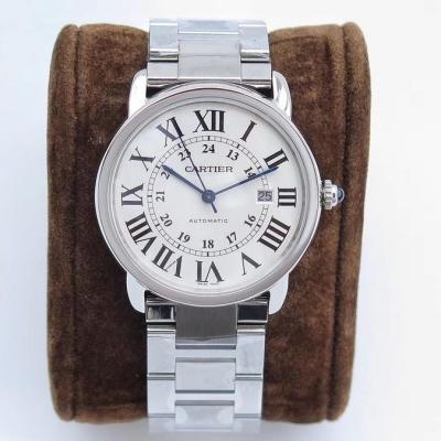 ZF Cartier (London Serie) W670101 ultradünner Klassiker, Herrenmechanische Uhr, römische Ziffern - zum Schließen ins Bild klicken