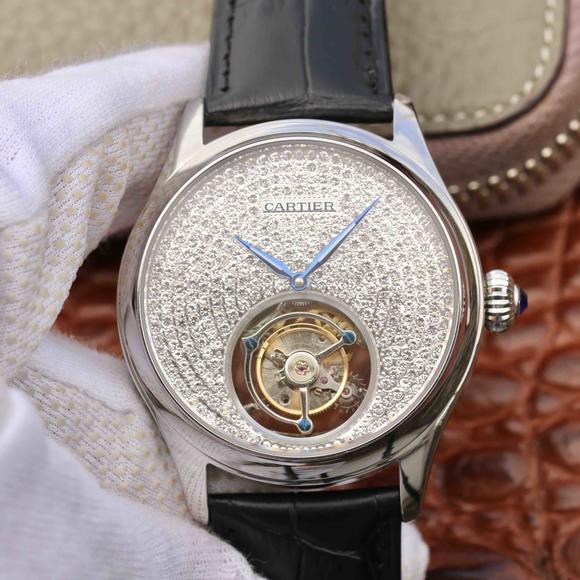 Cartiers neue Gypsophila manuelle echte Tourbillon Top Uhr - zum Schließen ins Bild klicken