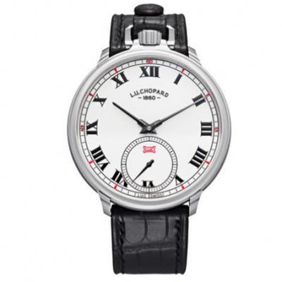 LUC produzierte eine Kollektion von Uhren und Taschenuhren. Die einteilige Chopard LUC-Serie 161923-1001 ist schockierend! Automatische mechanische Bewegung. - zum Schließen ins Bild klicken