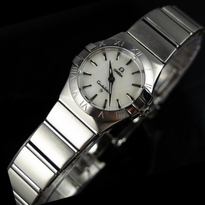 Schweizer berühmte Uhr Omega Butterfly Series 18K Vollgold Uhr automatische mechanische Herrenuhr - zum Schließen ins Bild klicken