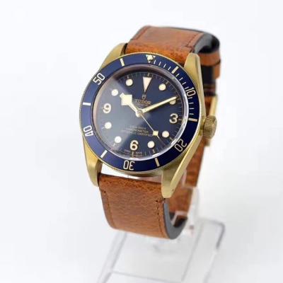 XF neue Produkt Tudor blau Bronze Blume wirklich kaufen Echte geöffnete Formen Es gibt eine detaillierte Vergleichstabelle der zerlegten Tabelle, kostenlose original blaue Tuch Armband Herrenuhr ist wahr - zum Schließen ins Bild klicken